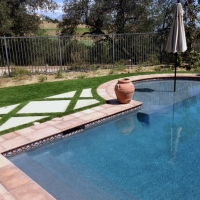 Artificial Turf Fallbrook California Landscape Front Yard