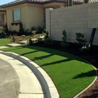 Fake Grass Salton City California Landscape Back Yard