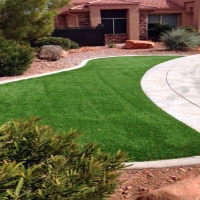 Fake Turf Boulevard California Landscape Front Yard