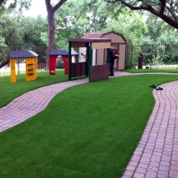 Fake Turf Solana Beach California Landscape Back Yard