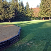 Fake Turf Stanton California School Back Yard