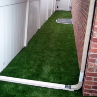 Fake Turf Woodcrest California Lawn Back Yard