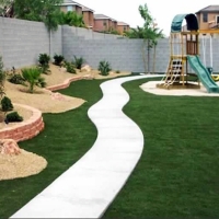 Synthetic Grass Calimesa California Landscape Front Yard