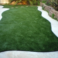 Synthetic Grass Good Hope California Lawn Pavers Back Yard