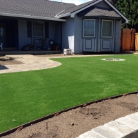Synthetic Turf Lake San Marcos California Lawn Front Yard