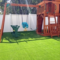 Synthetic Turf Sun City California School Back Yard