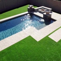 Synthetic Turf Woodcrest California Lawn Back Yard