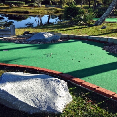 Golf Putting Greens Coachella California Fake Grass Back