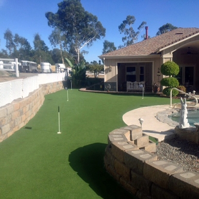 Putting Greens Norco California Synthetic Grass Back Yard