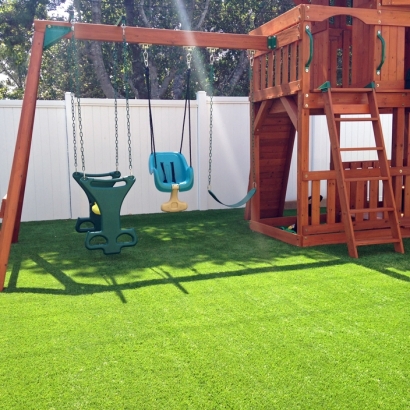 Synthetic Turf Sun City California School Back Yard