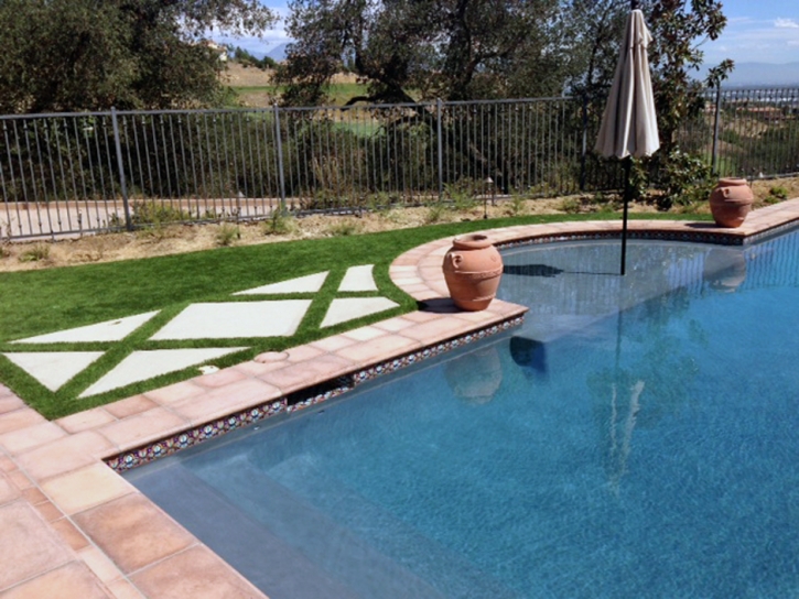 Artificial Turf Fallbrook California Landscape Front Yard