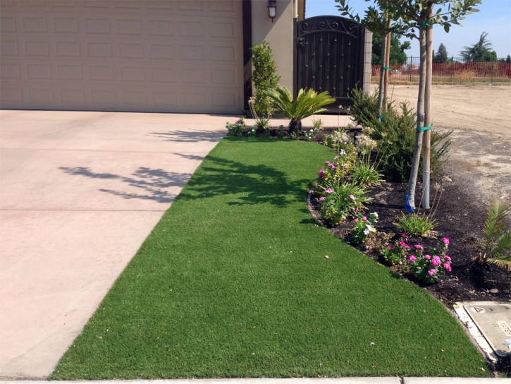 Fake Grass Canyon Lake California Landscape Front Yard
