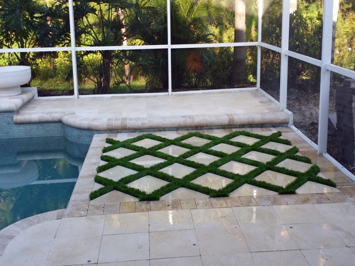 Fake Grass Pine Valley California Lawn Commercial Landscape