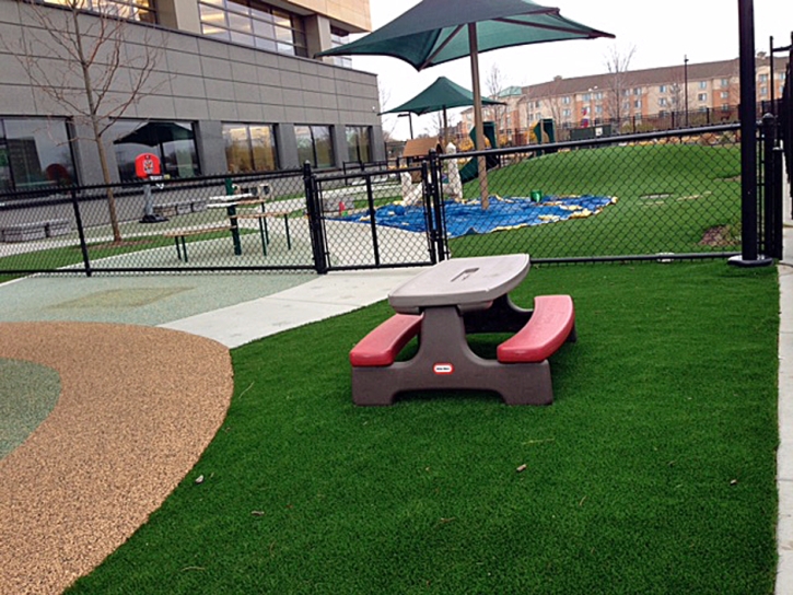 Fake Turf Anaheim California Kindergarten Commercial Landscape