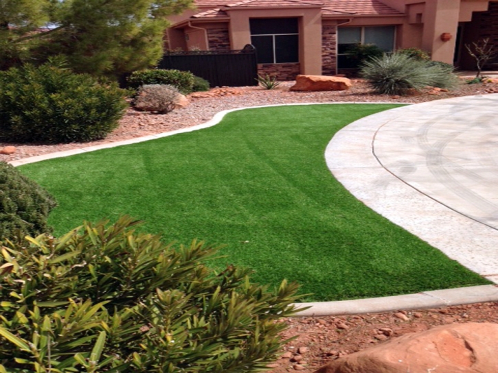 Fake Turf Boulevard California Landscape Front Yard