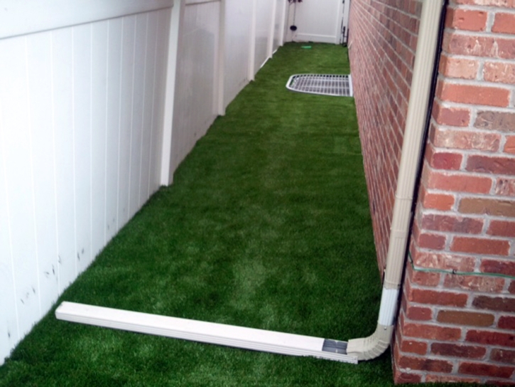 Fake Turf Woodcrest California Lawn Back Yard