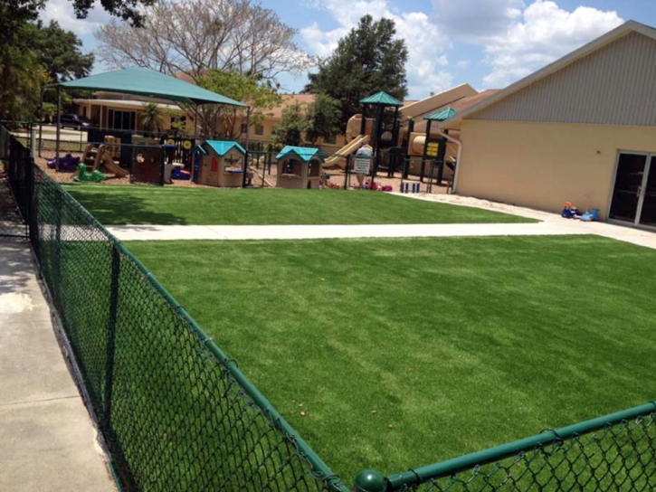 Synthetic Turf Mira Loma California Kindergarten Back Yard